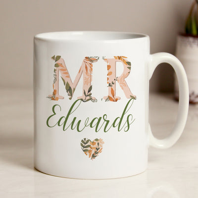 Personalised Mr Autumnal Mug Mugs Everything Personal