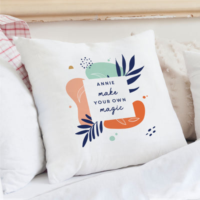 Personalised Tropical Cushion Textiles Everything Personal