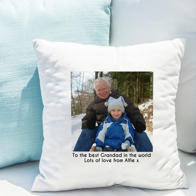 Personalised Photo Upload Cushion Textiles Everything Personal