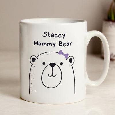 Personalised Mummy Bear Mug Mugs Everything Personal