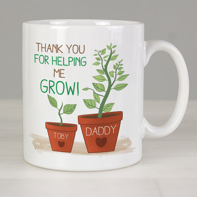 Personalised Helping Me Grow Mug Mugs Everything Personal