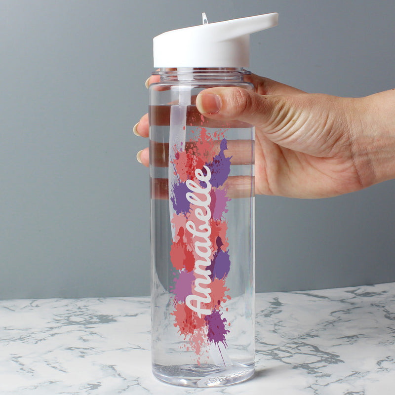 Personalised Splash Water Bottle Food & Drink Everything Personal