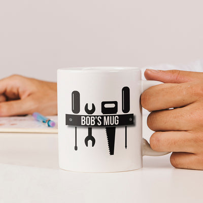 Personalised Tool Bench Mug Mugs Everything Personal