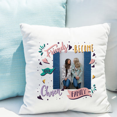 Personalised Chosen Family Photo Upload Cushion Textiles Everything Personal