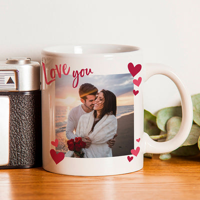 Personalised Love You Photo Upload Mug Mugs Everything Personal
