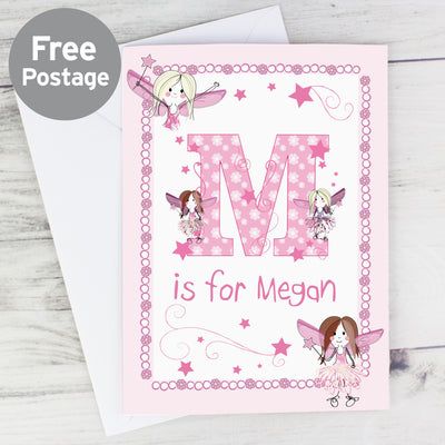 Personalised Fairy Card Greetings Cards Everything Personal