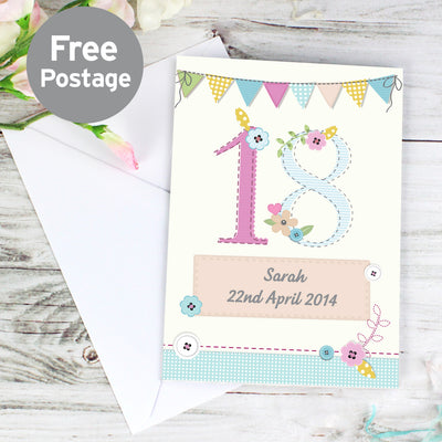 Personalised Birthday Craft Card Greetings Cards Everything Personal