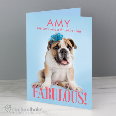 Personalised Fabulous Birthday Card Greetings Cards Everything Personal