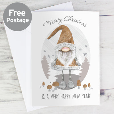 Personalised Christmas Gonk Card Greetings Cards Everything Personal