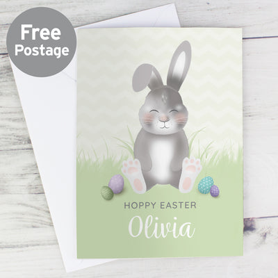 Personalised Easter Bunny Card Greetings Cards Everything Personal