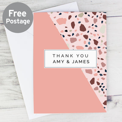 Personalised Thank You Card Greetings Cards Everything Personal