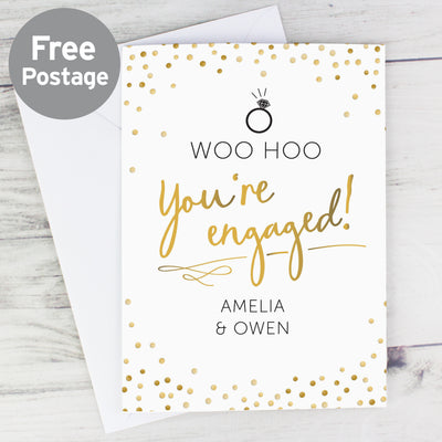 Personalised Engagement Card Greetings Cards Everything Personal