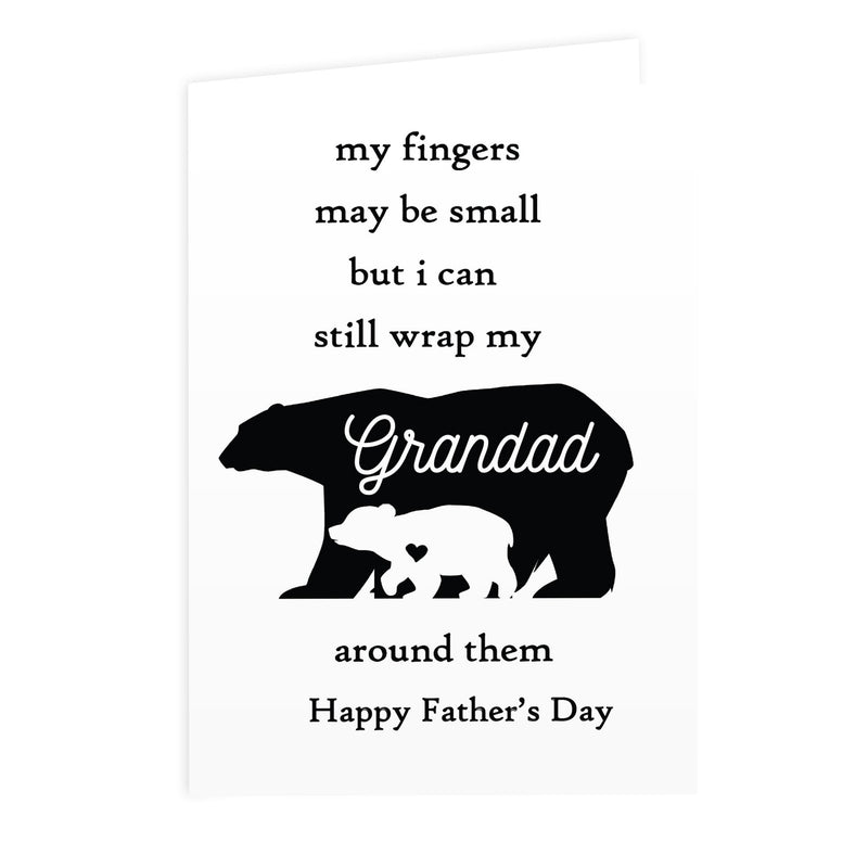 Personalised Fingers Maybe Small Polar Bear Card Greetings Cards Everything Personal