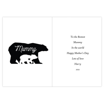 Personalised Fingers Maybe Small Polar Bear Card Greetings Cards Everything Personal