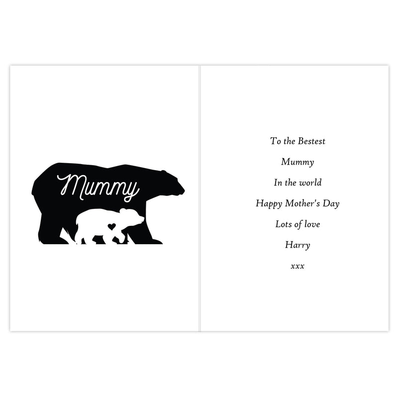 Personalised Fingers Maybe Small Polar Bear Card Greetings Cards Everything Personal