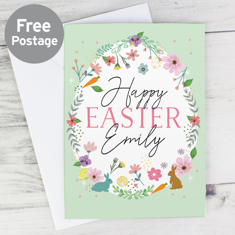 Personalised Easter Springtime Card Greetings Cards Everything Personal