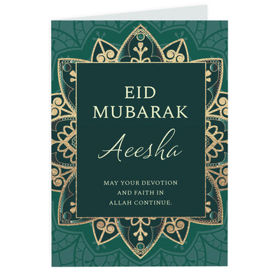 Personalised Eid and Ramadan Card Greetings Cards Everything Personal