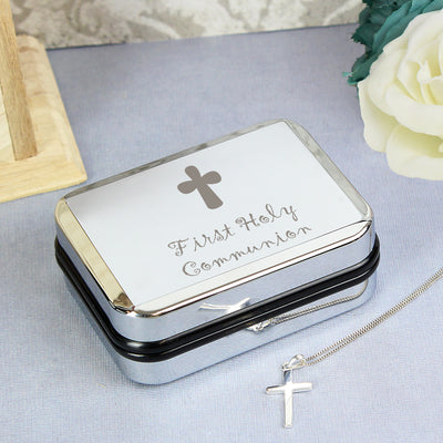 1st Holy Communion Cross Necklace Trinket, Jewellery & Keepsake Boxes Everything Personal