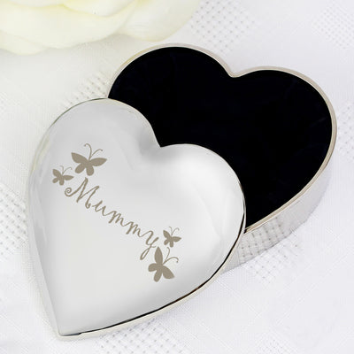 Mummy Heart Trinket Box Trinket, Jewellery & Keepsake Boxes Everything Personal