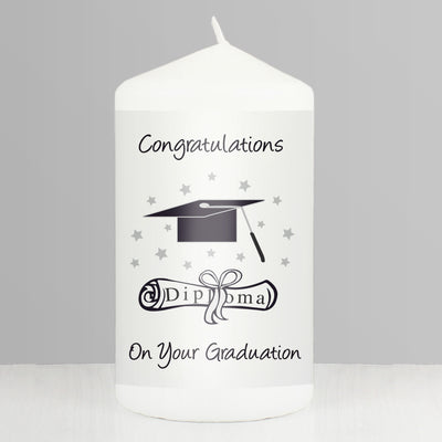 Graduation Pillar Candle Candles & Reed Diffusers Everything Personal