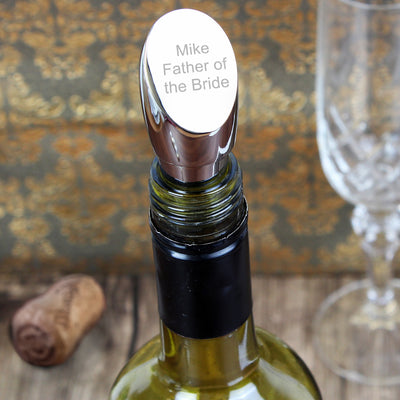 Personalised Wine Stopper Glasses & Barware Everything Personal