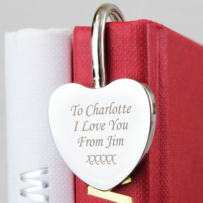 Personalised Silver Heart Bookmark Keepsakes Everything Personal