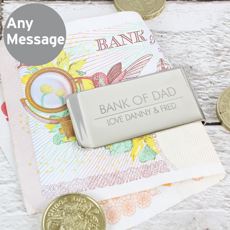 Personalised Classic Money Clip Keepsakes Everything Personal