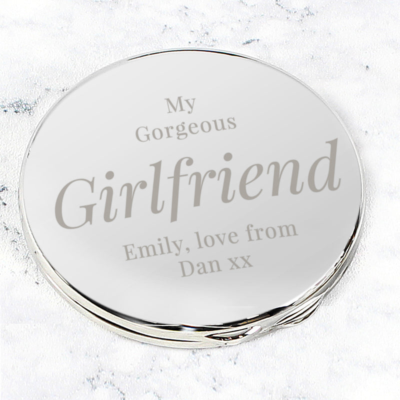 Personalised Compact Mirror Keepsakes Everything Personal