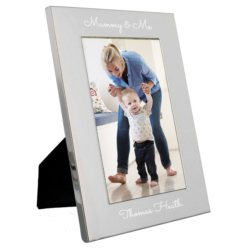 Personalised 7x5 Silver Photo Frame Photo Frames, Albums and Guestbooks Everything Personal