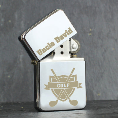 Personalised Golf Lighter Keepsakes Everything Personal