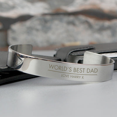 Personalised Classic Stainless Steel Bangle Jewellery Everything Personal