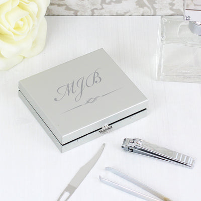 Personalised Initials Manicure Set Keepsakes Everything Personal