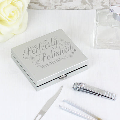 Personalised Perfectly Polished Manicure Set Keepsakes Everything Personal