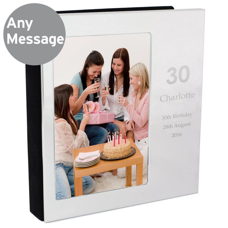 Personalised Big Numbers 4x6 Photo Frame Album Photo Frames, Albums and Guestbooks Everything Personal