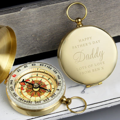 Personalised Classic Keepsake Compass Keepsakes Everything Personal