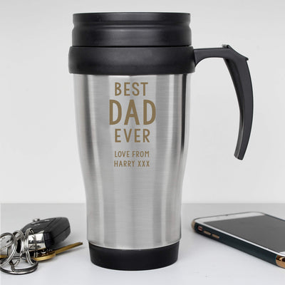 Personalised Free Text Travel Mug Mugs Everything Personal