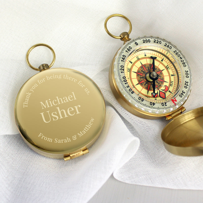 Personalised Wedding Compass Keepsakes Everything Personal