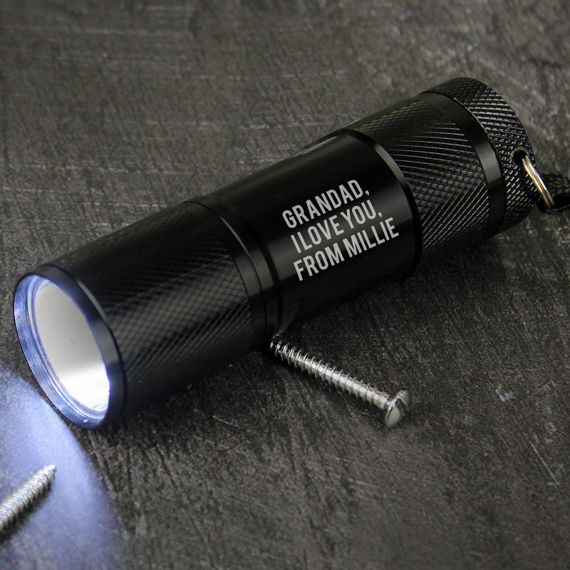 Personalised Mini Torch DIY Everything Personal
