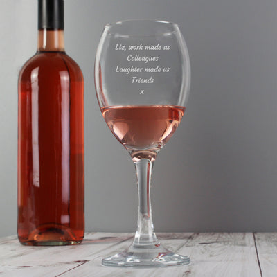 Personalised Wine Glass Glasses & Barware Everything Personal