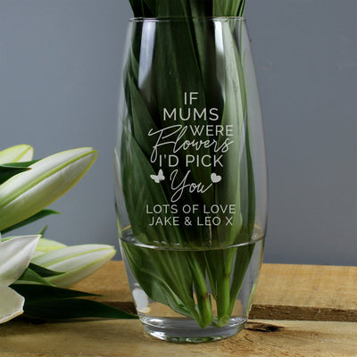 Personalised I'd Pick You Bullet Vase Vases Everything Personal