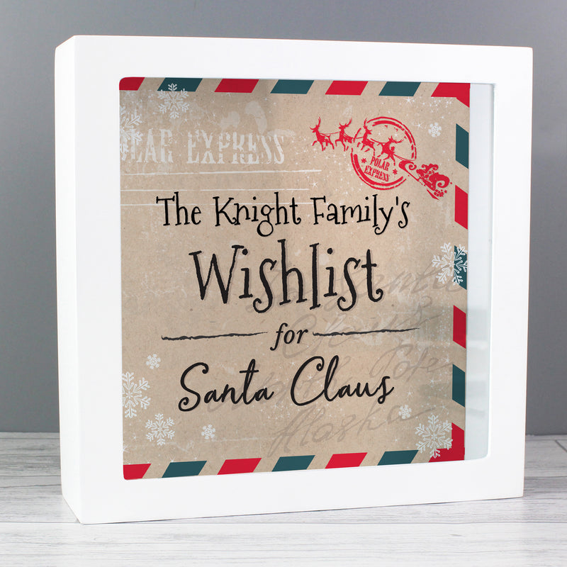 Personalised Wishes Lists and Letters for Santa Keepsake Box Trinket, Jewellery & Keepsake Boxes Everything Personal