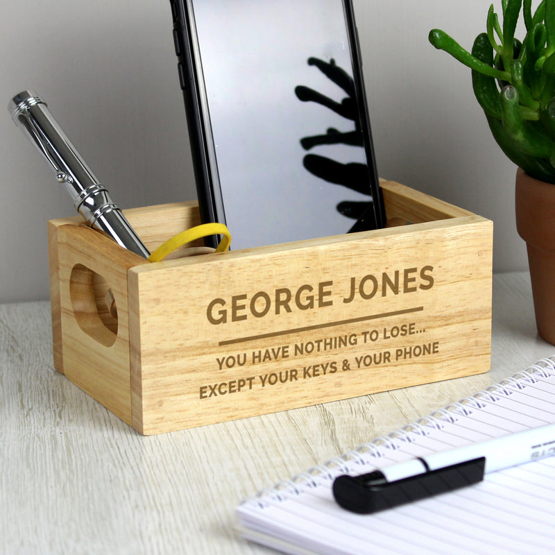 Personalised Mini Wooden Crate Wooden Everything Personal