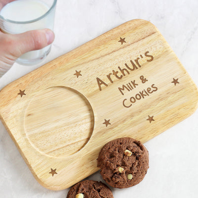 Personalised Stars Wooden Coaster Tray Wooden Everything Personal