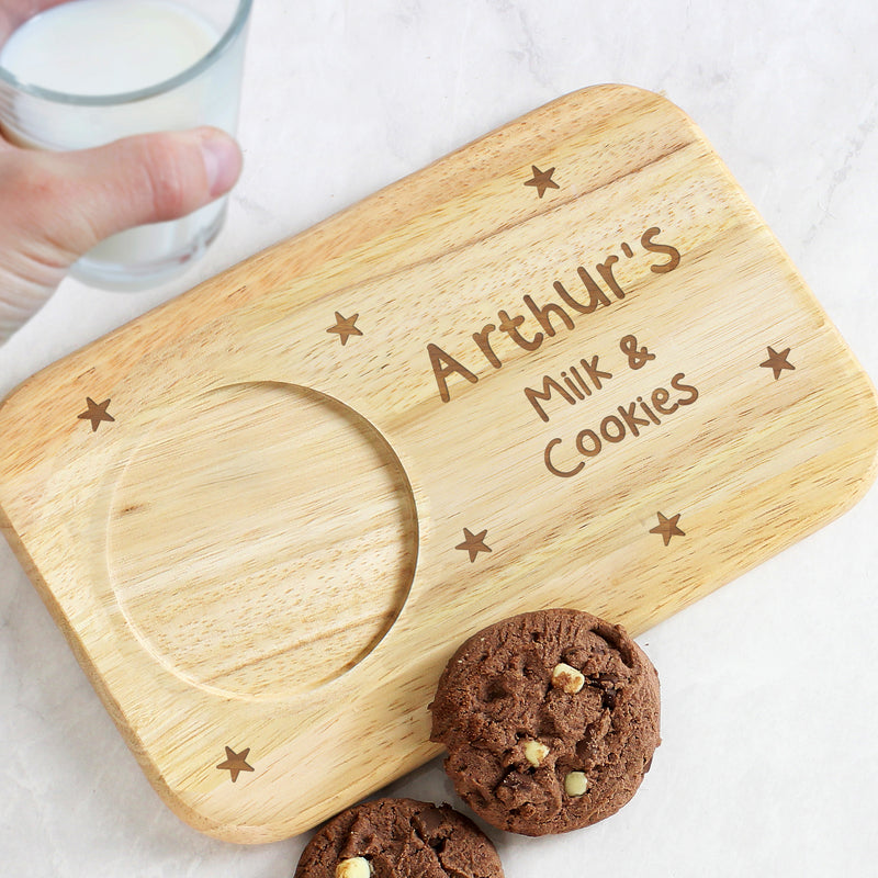 Personalised Stars Wooden Coaster Tray Wooden Everything Personal