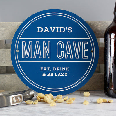 Personalised Man Cave Heritage Plaque Hanging Decorations & Signs Everything Personal