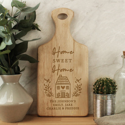 Personalised HOME Wooden Paddle Board Kitchen, Baking & Dining Gifts Everything Personal