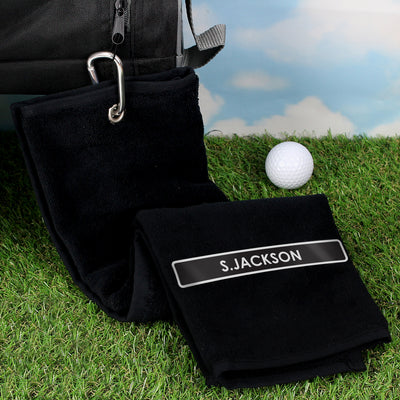 Personalised Golf Towel Textiles Everything Personal