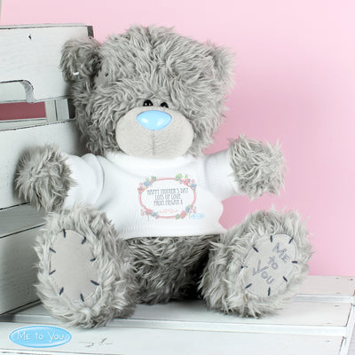 Personalised Me To You Bear 'Floral' Plush Everything Personal