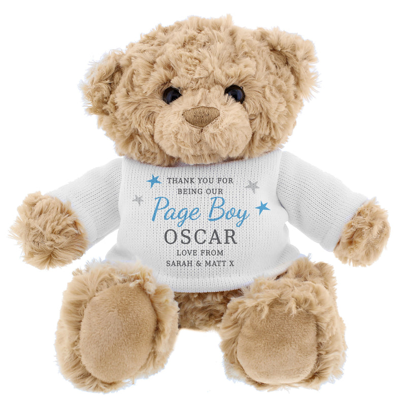 Personalised Boys Teddy Bear Plush Everything Personal