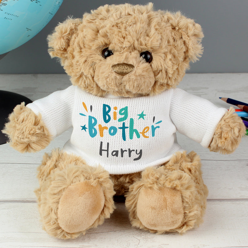 Personalised Big Brother Teddy Bear Plush Everything Personal